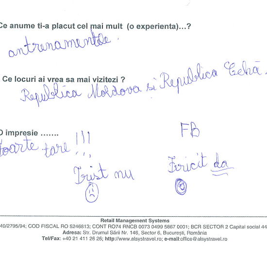 pareri tabara de vara alsys